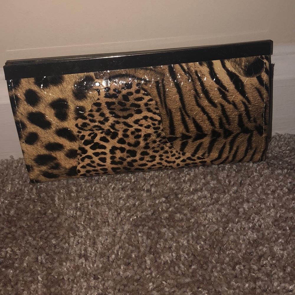 Cheetah print wallet